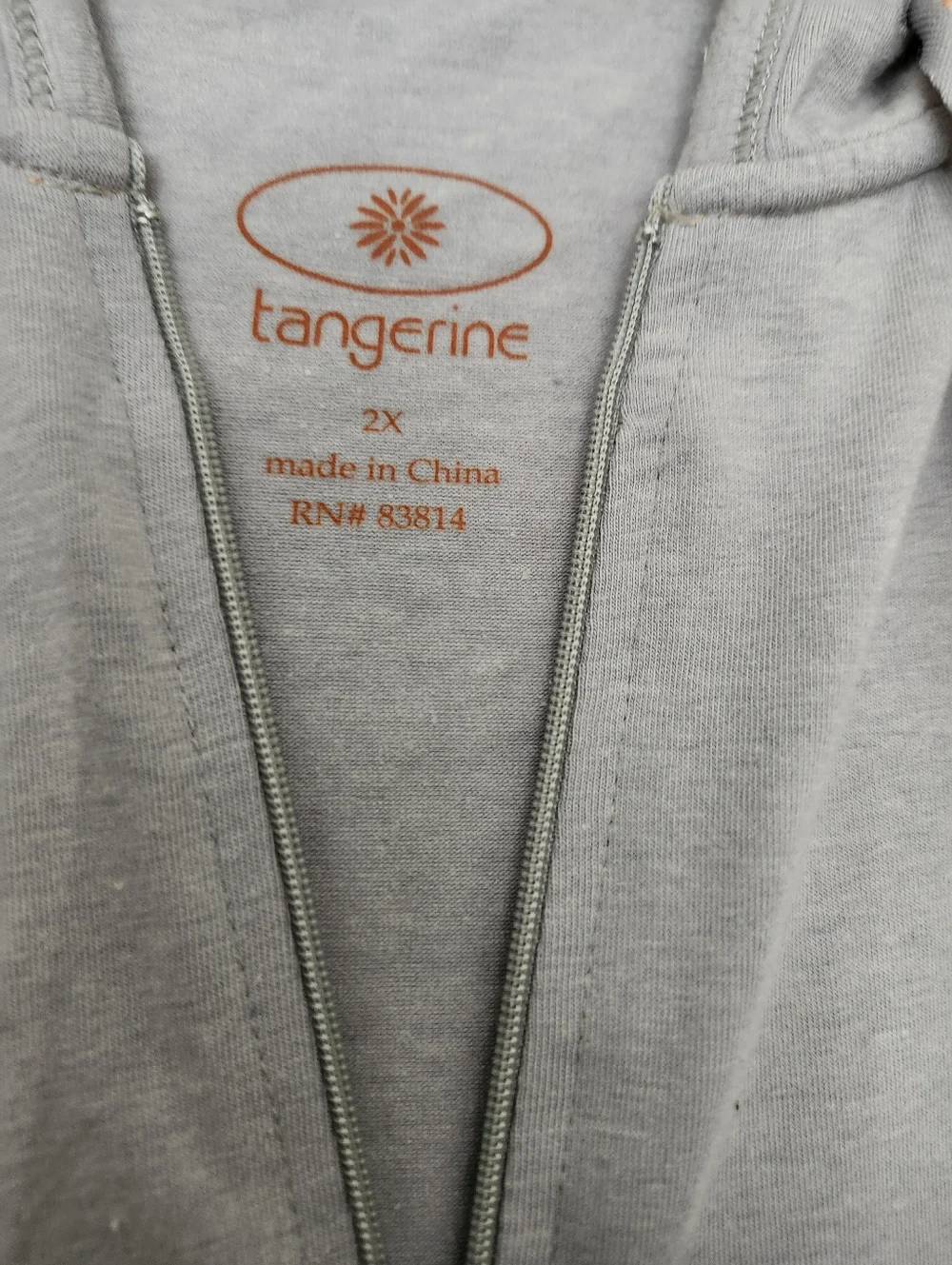 Tangerine Light Gray Matching Set Size 2X - Picture 7 of 7